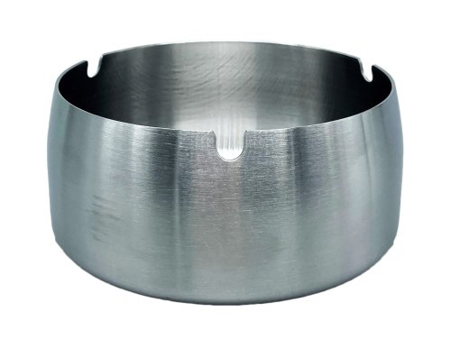 Large  Metal  Heavy  Round  Ashtray 245g